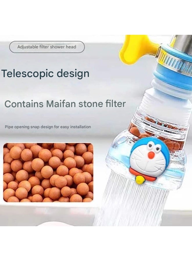 3 Pcs Faucet Filter Set - Water Faucet Extenders 360 Rotating, Adjustable Water Purifier for Sink , Easy to Install and Store, Reduce Water Waste, Good for Kitchen and Bathroom - Image 3